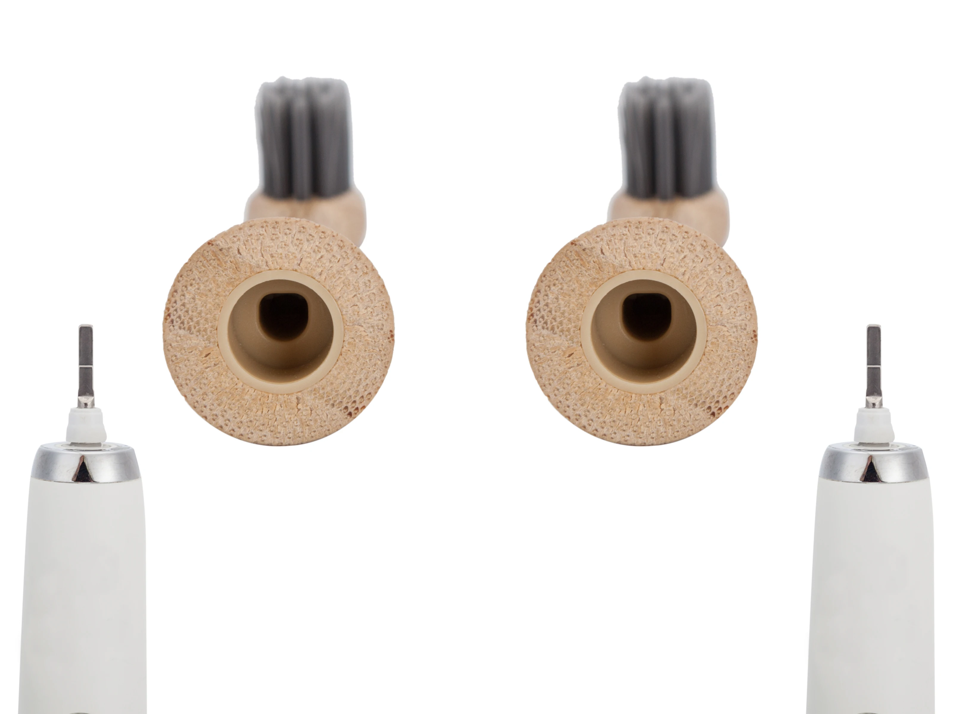 Ecological Environmental Green Replacement Tooth brush heads Biodegradable Electric Tooth Brush Bamboo Heads Recyclable