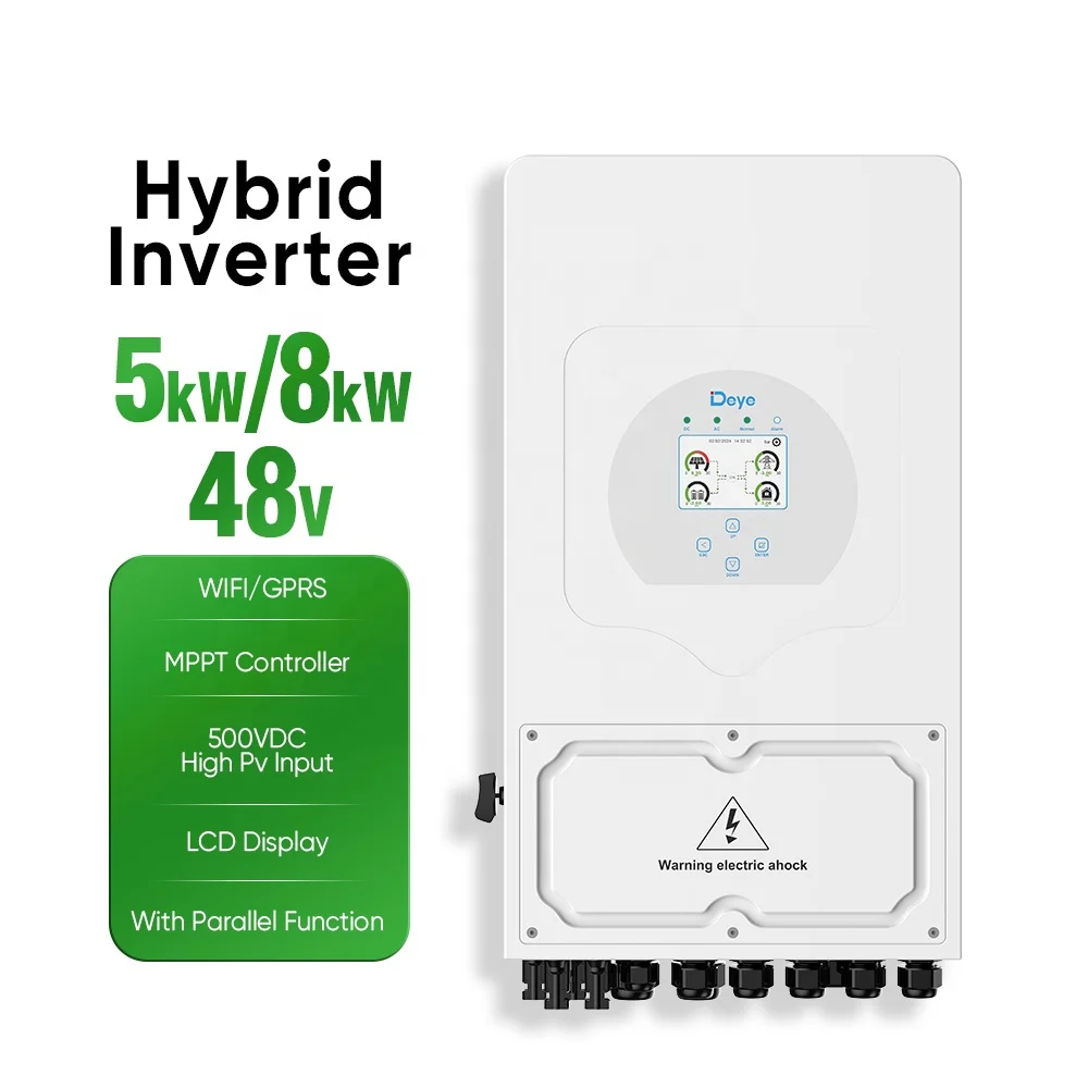 Deye Hybrid Inverter 3 Phase 8Kw 6Kw Inverter Hybrid Deye