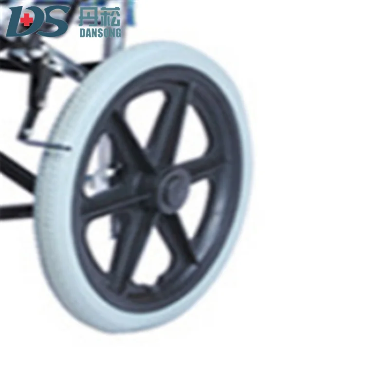 Oxford canvas economic small lightweight travel wheelchair