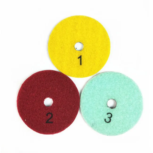 JDK 3 inch Diamond Dry Polishing Pad for Granite Using