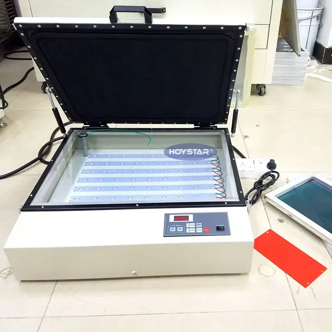 vacuum exposure unit screen printing plate making and pad printing steel plate maker
