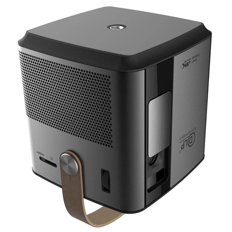 LSP Portable LED Android  Smart Mini DLP native 720P  support 4K Decoding and 3D Projector P12
