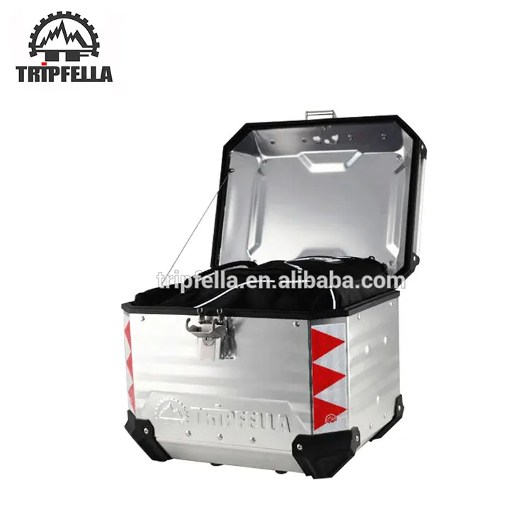 Factory sale 40L Top case Aluminum box for motorcycle