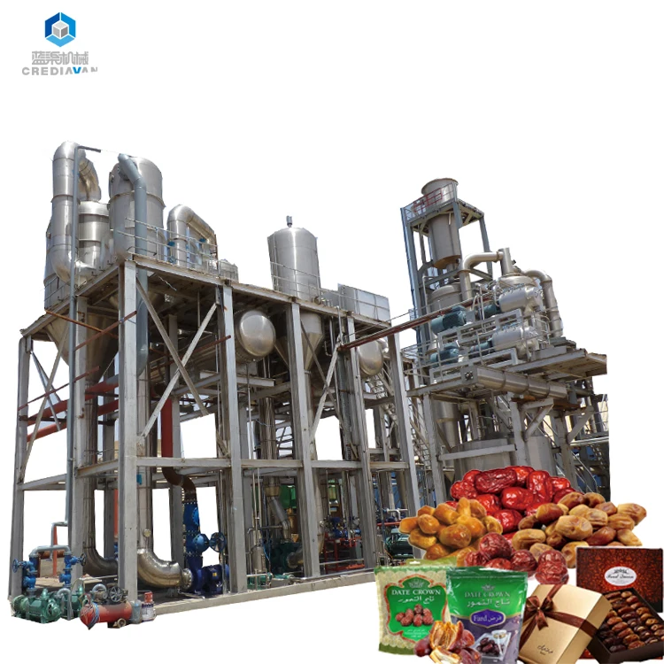 
single effect fruit juice vacuum concentration evaporation machine/multiple effect evaporator 