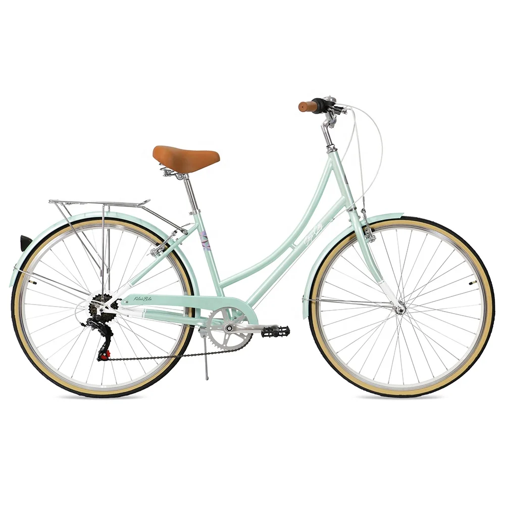 Fast delivery hot sale 26 inch 7 speed classic ladies women and men city bike vintage dutch bicycle for women bicycle