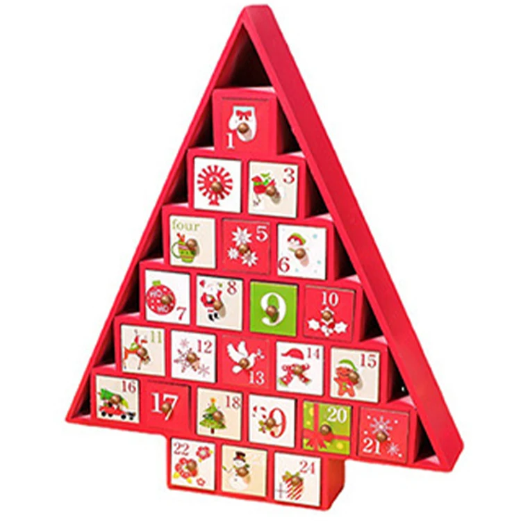 Custom Packaging Luxury 12 Days Christmas Advent Calendar Packaging Box