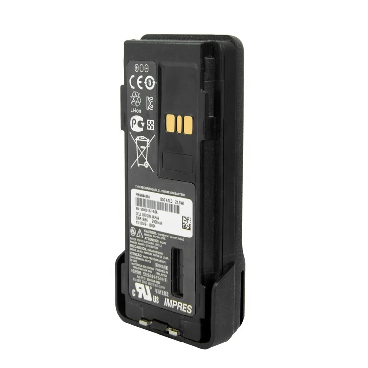  Оригинал IP68 IMPRES 2900 mAh Li-Ion PMNN4489A батарея для XPR7000 DP4000 DGP8000 xir