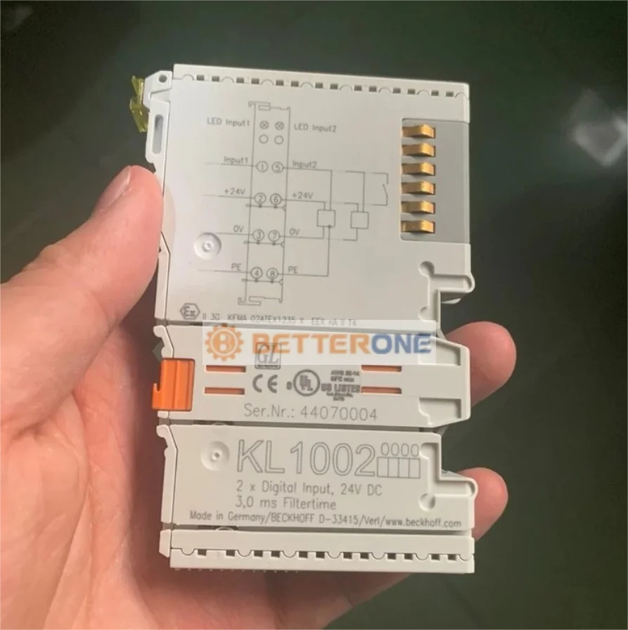 Brand New Digital output module Beckhoff KL1002 EtherCAT Box8-Channel Digital Input output module