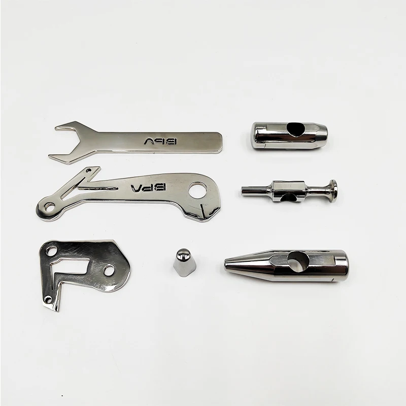 Dalian Xinmeng own factory price custom high precision stainless steel aluminium cnc metal polishing parts cnc machining sets