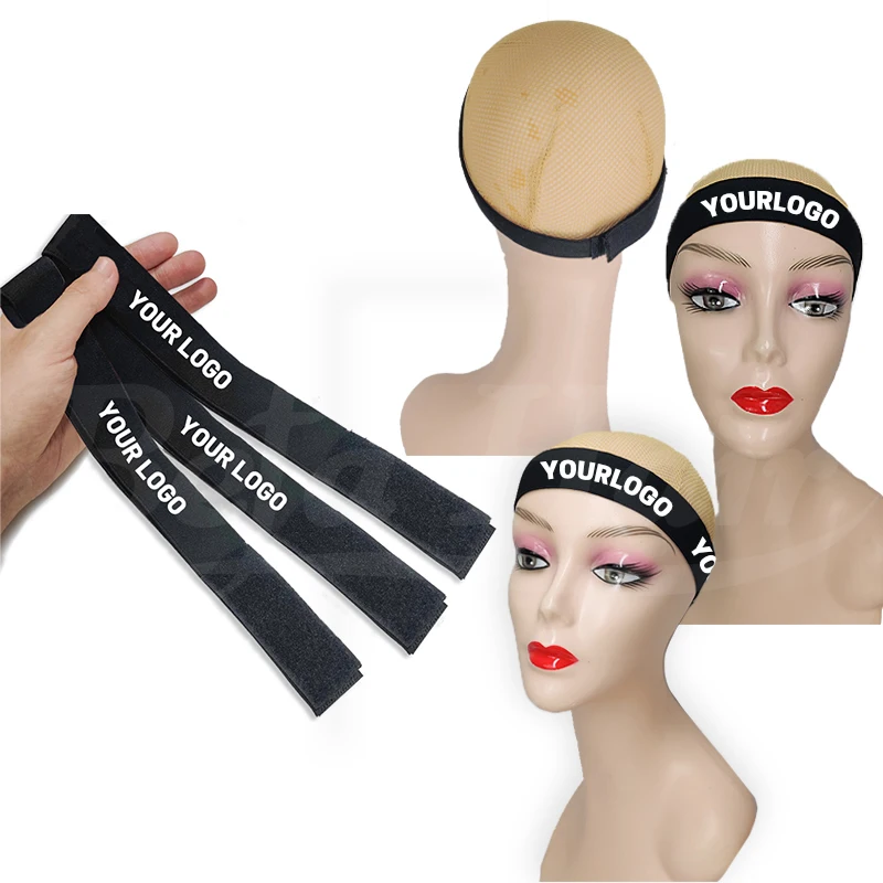 Befa Hair Band Custom Logo Printed Black Edge Elastic Wig Band Edge Slayer Headbands For Women