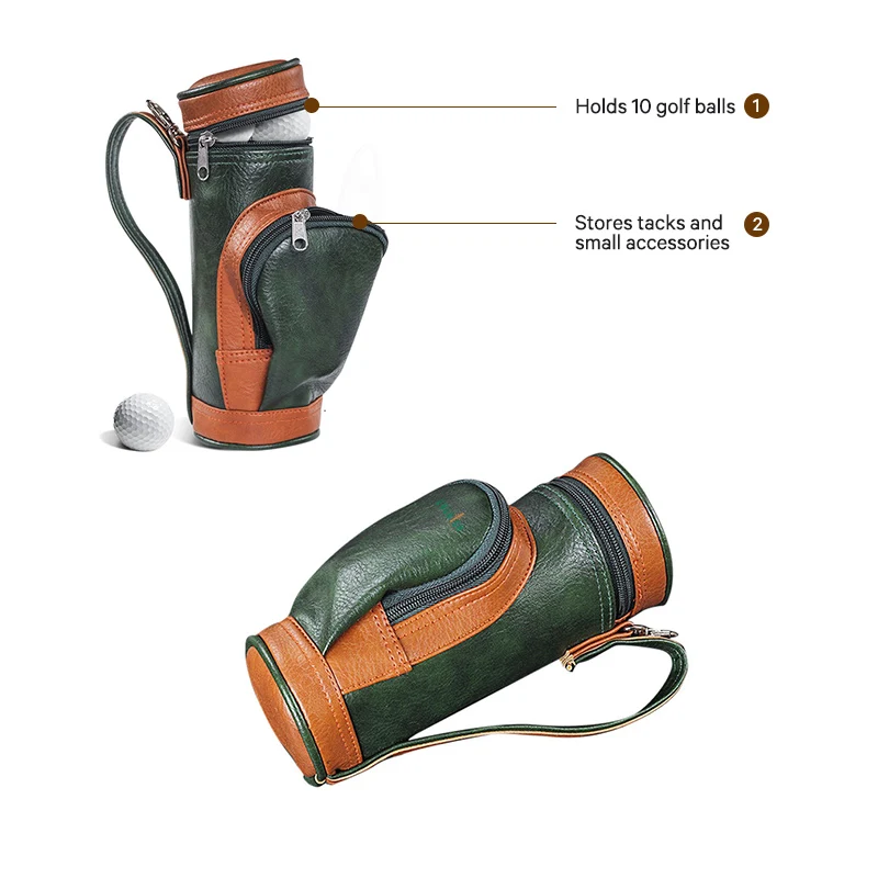 Everich Hot sales Customized Thermal Insulation Bag Lightweight Portable Soft Cooler Golf Bag Holds 10 golf balls