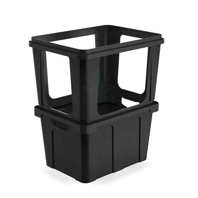 Plastic cut flower transport display garden center shop used flower bucket