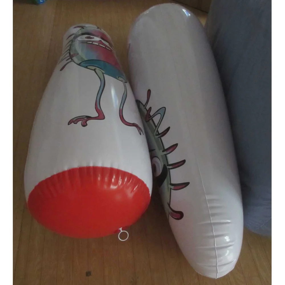 Factory price PVC inflatable toy 5mH punching bag boxing bag toy for kids