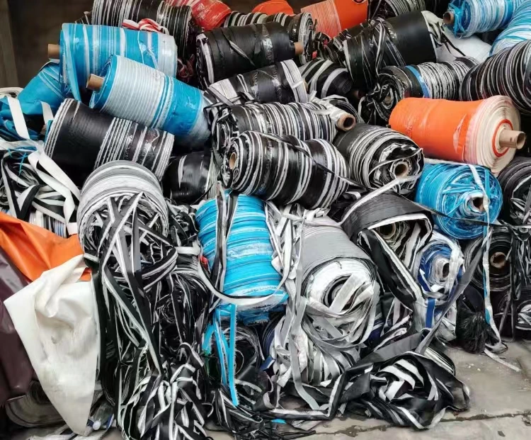 Popular China Factory Cheapest Price PVC Tarpaulin Cut Pieces and Side Trim Stock Lot