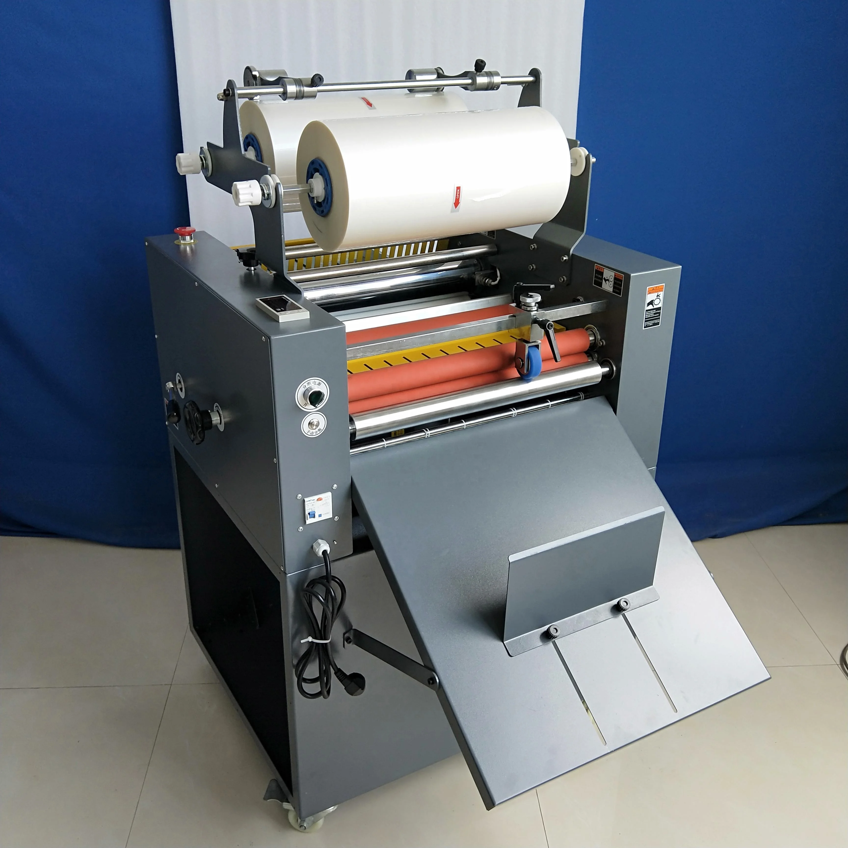 DSG-390B DSG-490B Electric Belt Delivery Thermal Hot Laminator Machine with Auti Curl Function