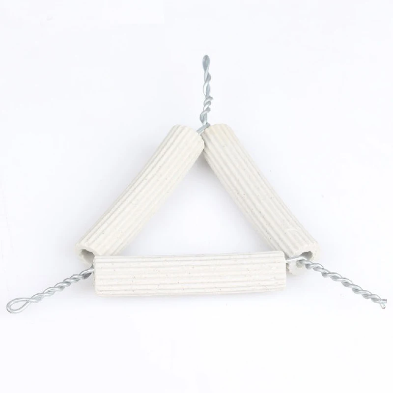 
School Teaching Ceramics Clay Triangular Crucible Holder Teaching Aids In Primary And Secondary 