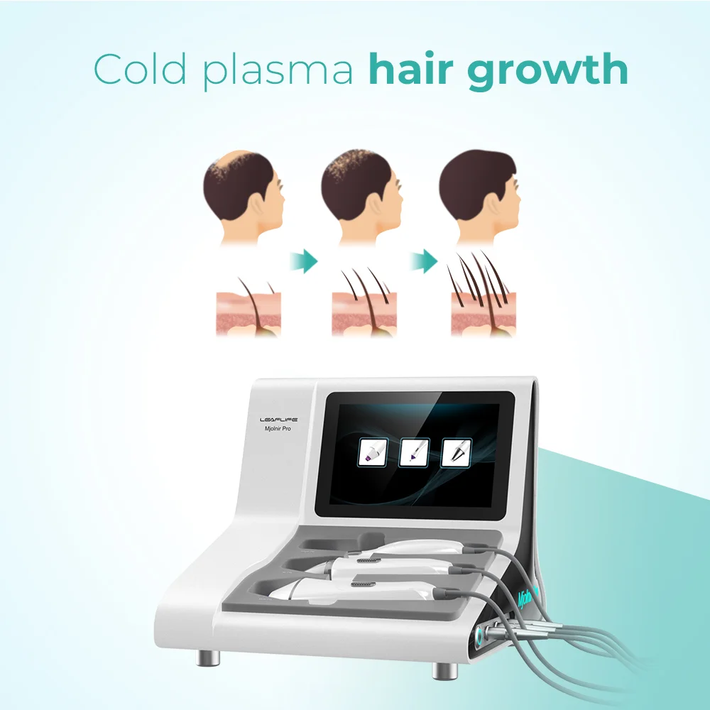 Leaflife Innovaitve Professional Cold Plasma face wrinkle remover /  3 in 1 Fractional Plasma technology face anti-aging device