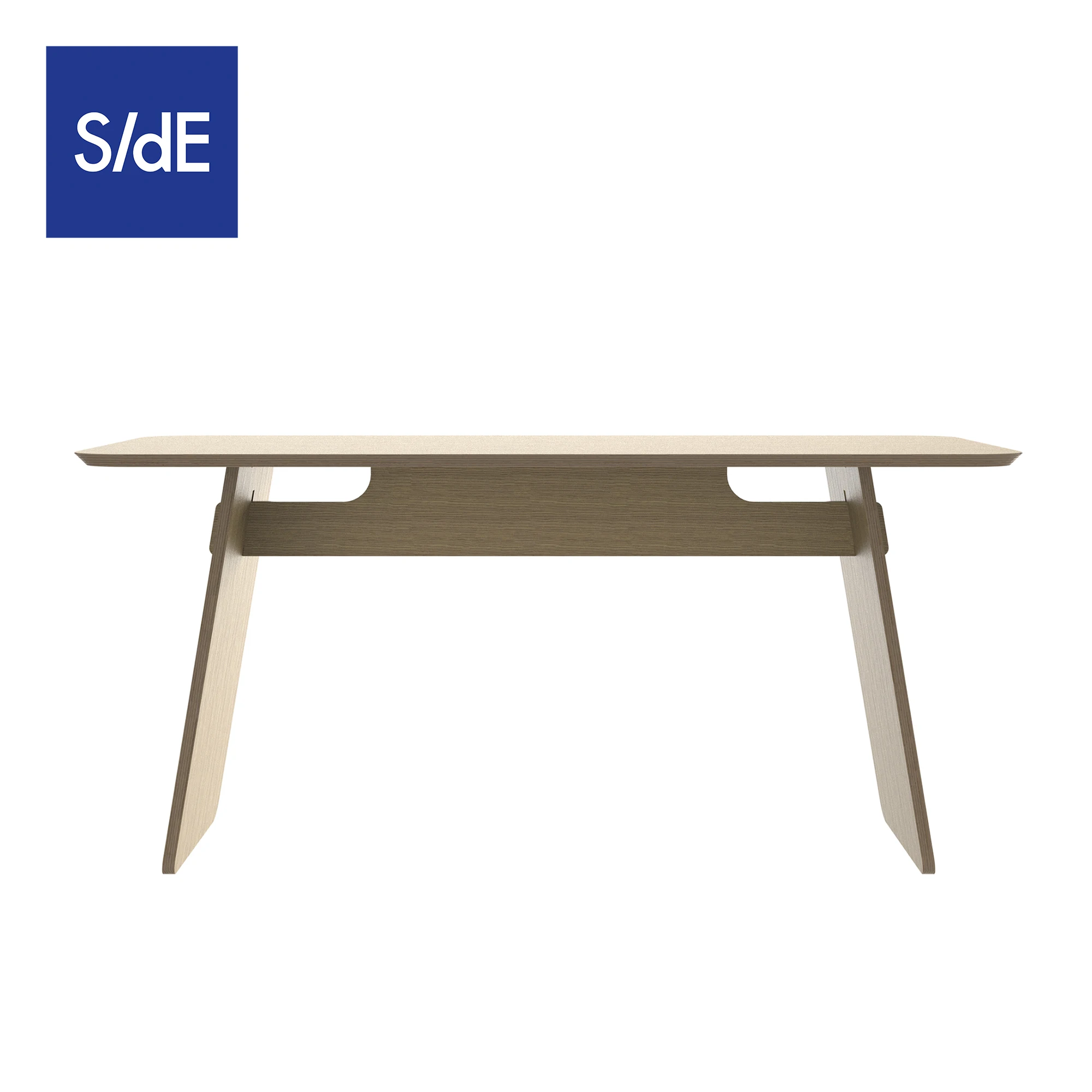 Nordic Wooden Home Office Hotel Restaurant Party Wedding Modern Style Furniture Puzzle Table Flat Pack DIY Dining Table Design