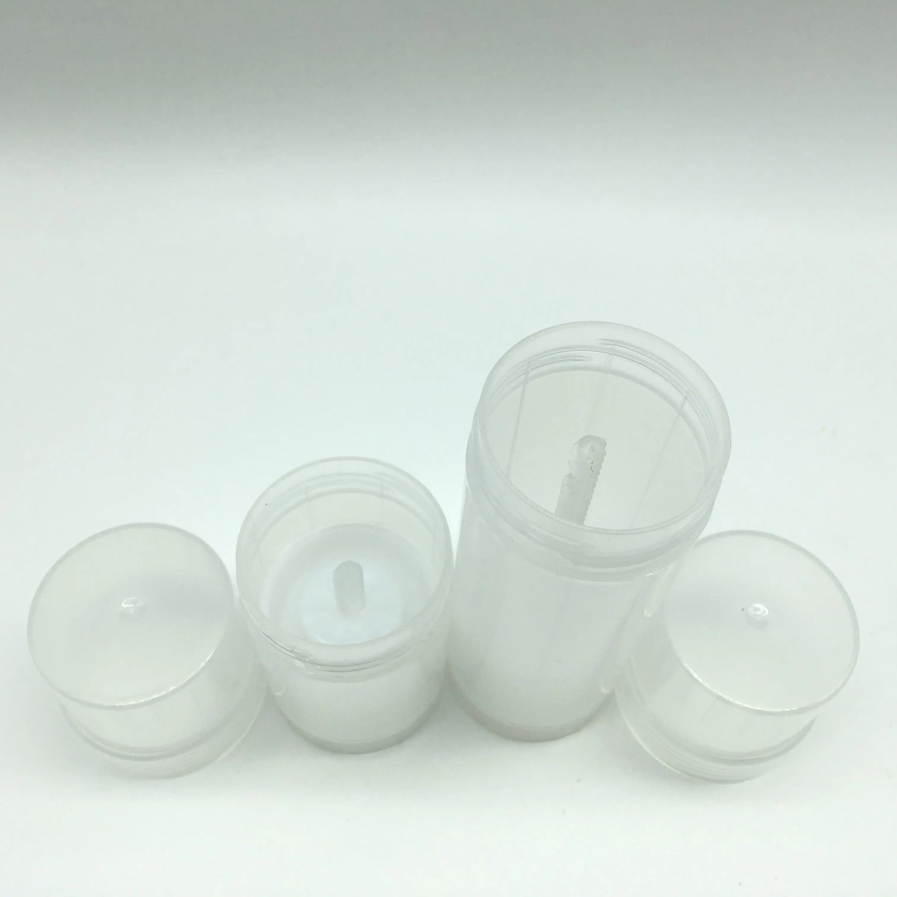 1oz 2oz Empty Twist up nature clear Deodorant stick Containers for lotion bar and heel balm
