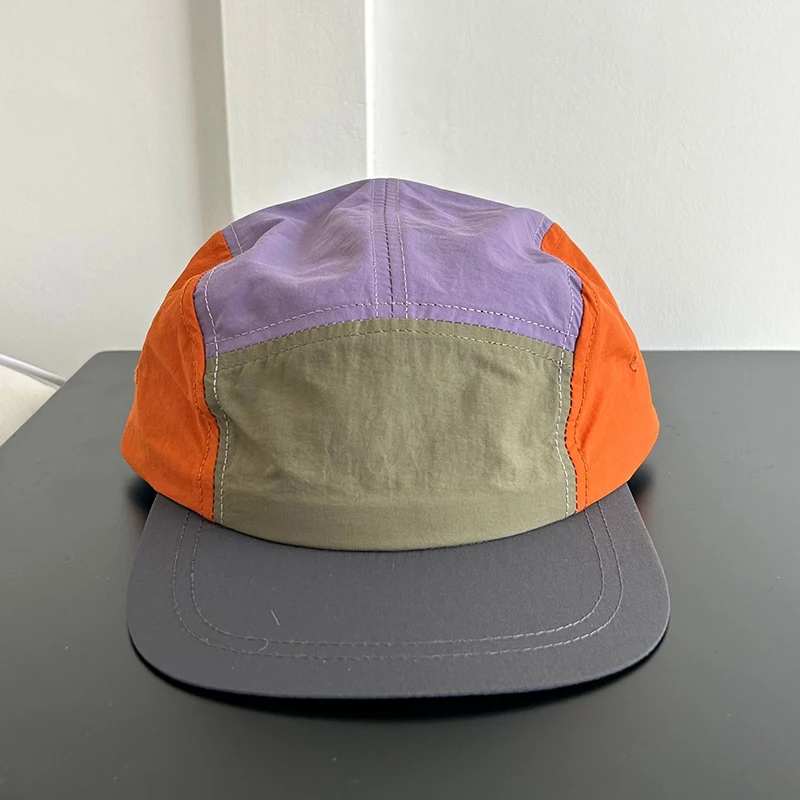 Hot Sale Custom Printing Logo Waterproof Camper Cap 100% Polyester Soft Leisure Sport Hat For Men