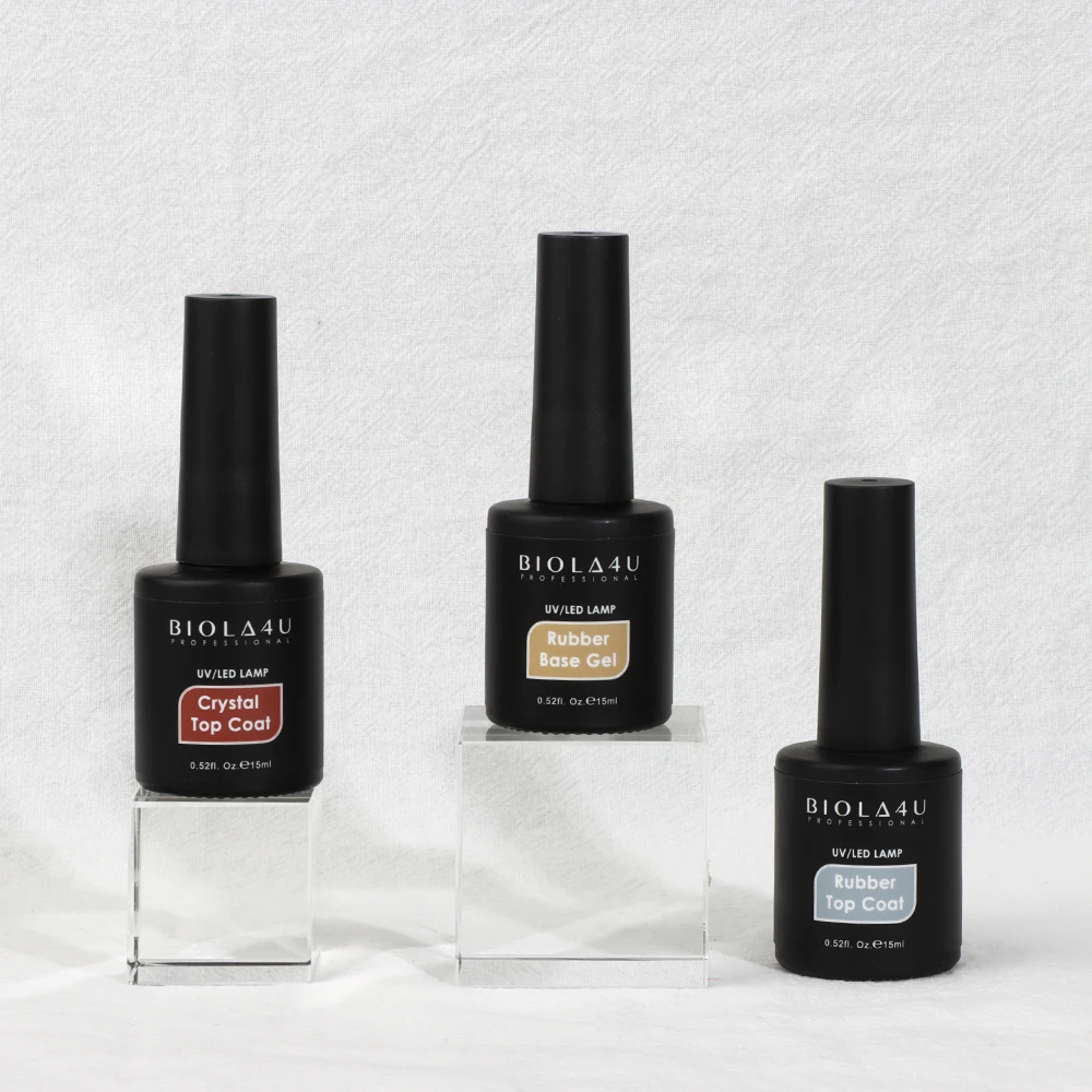 Professional rubber base gel nail polish rubber base coat for long lasting nails layer