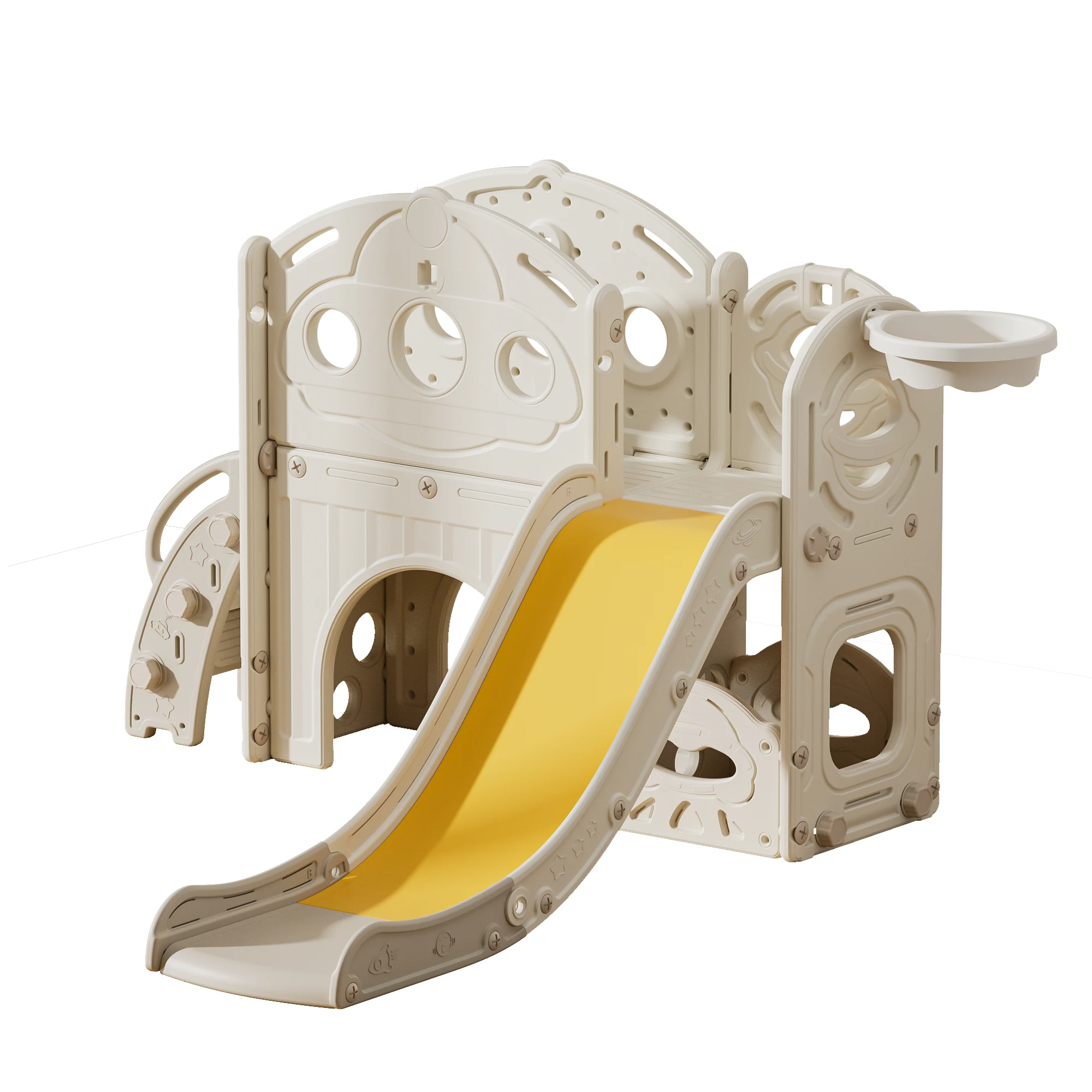 RHS-SL29 Custom Baby Plastic Sliding Toys Children slides Toddler Mini Indoor Equipment Park Sets Kids Playground Slide