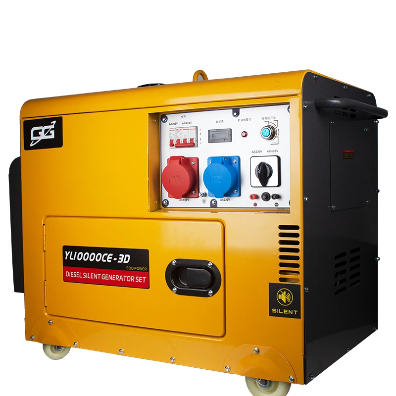 Diesel generator 7.5kw stromerzeu 7kw 9kva diesel-generator air cooled diesel generators Germany to door