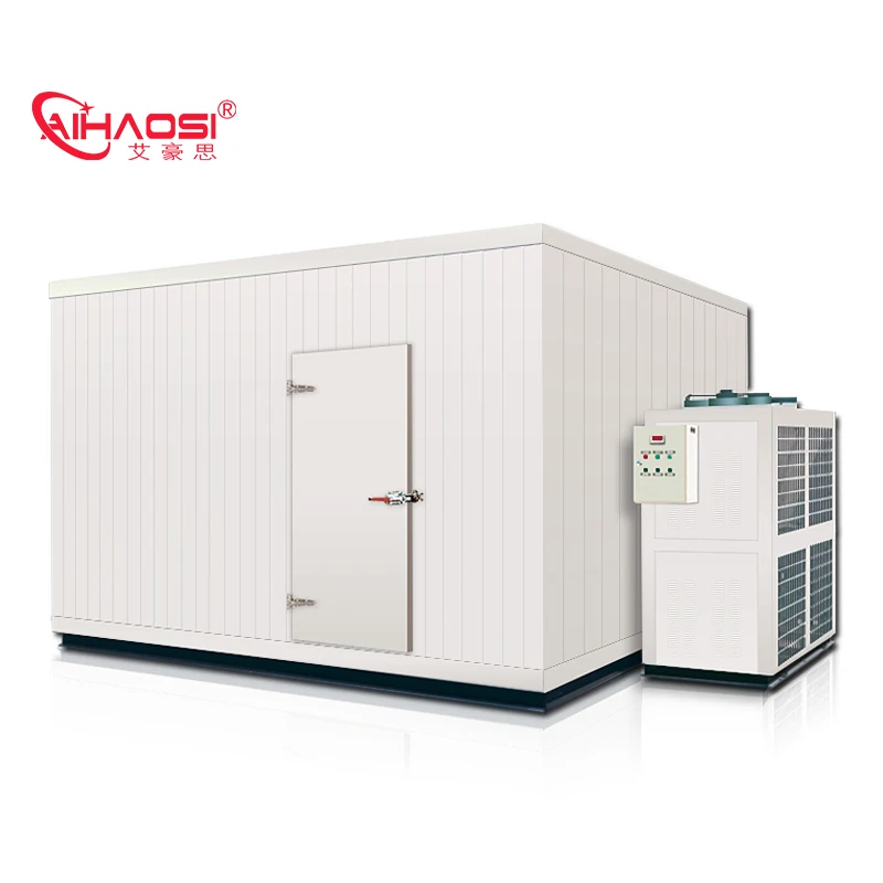 
AIhaosi New Commercial Meat Walk In Cold Room Cold Freezer Room Energy Saving And Low Consumption Foam Sandwich Pu Wall Panel 