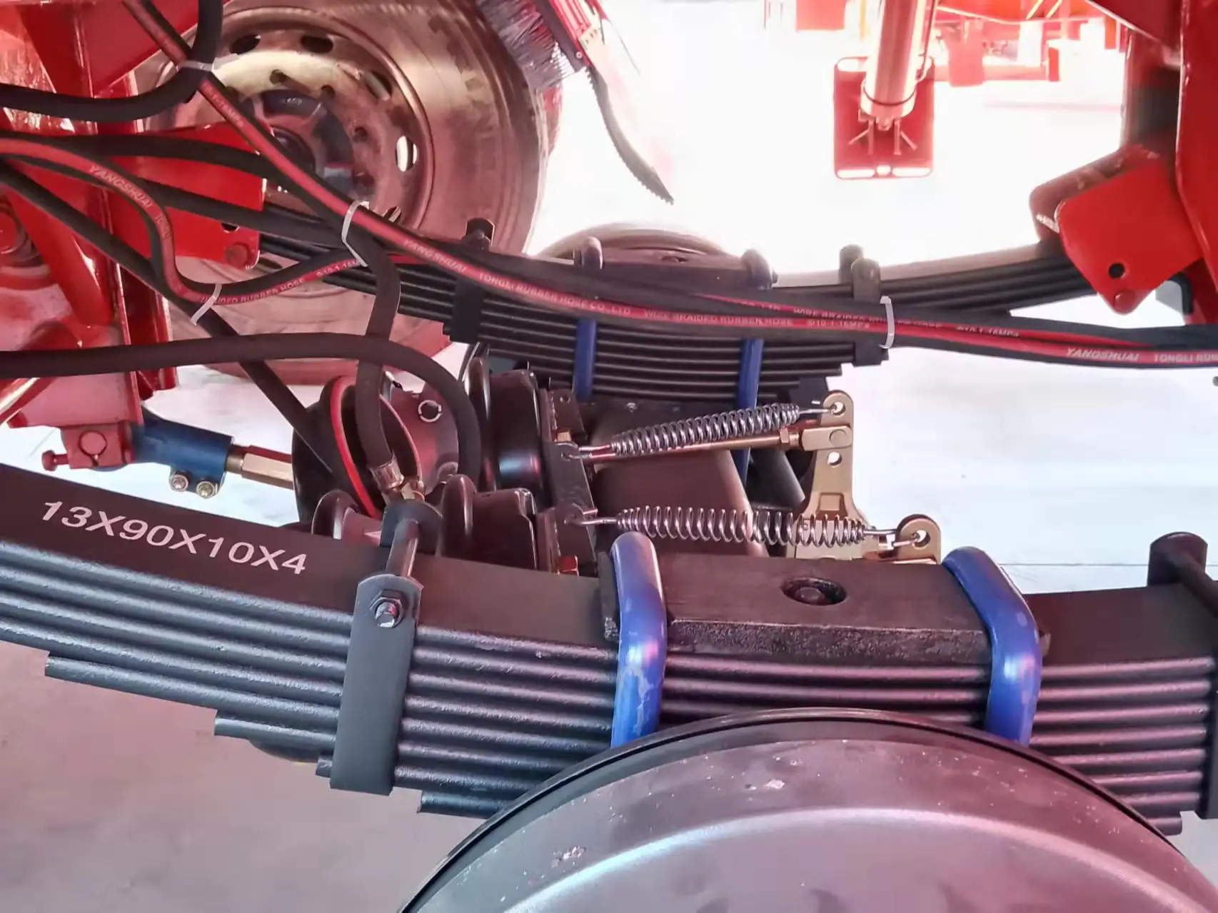 90mm 120mm Width New Used Truck Trailer Spare Parts Steel Leaf Spring