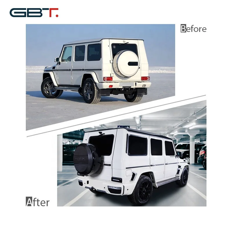 GBT 2022 Mercedes Car Modification Parts Upgrade Body Kit For 1991-2017 Mercedes Benz G Class W463 Facelift W464 BBS Model