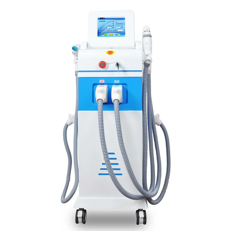 New portable IPL + Opt + SHR freckle whitening laser hair removal machine manufacturers direct supply