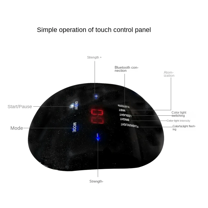 7 Colors LED Spectrograph  led light therapy skin rejuvenation facial mask machine PDT beauty