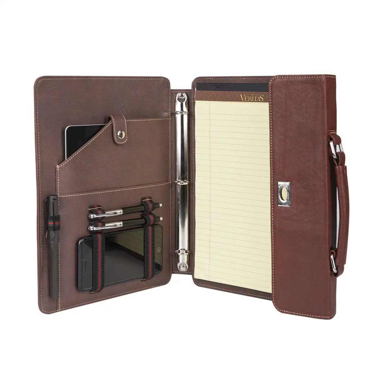 Custom Pu Leather Portfolio Conference A4 Size Office Portfolio