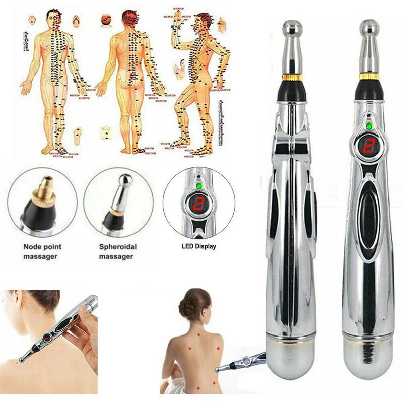 Family Health Care Doctor Infrared Meridian Energy Pen Electric Pulse Acupuncture Pen