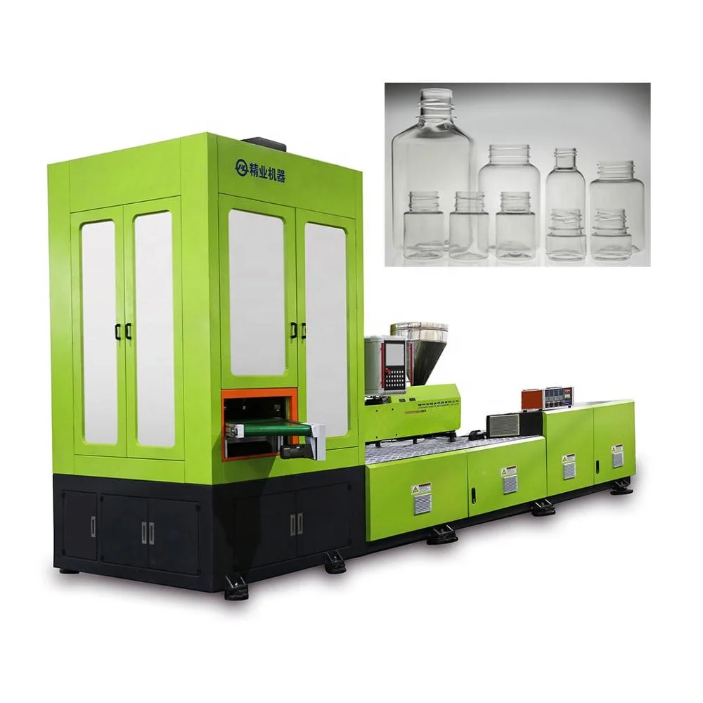 One Step Plastic PET Bottle ISBM Machine with 3 Stations