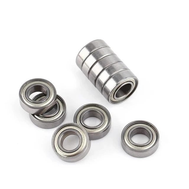 626ZZ Ball Bearing 6mm x 19mm x 6mm Double Shielded 626-2Z 80026 Deep Groove Bearings, Carbon Steel