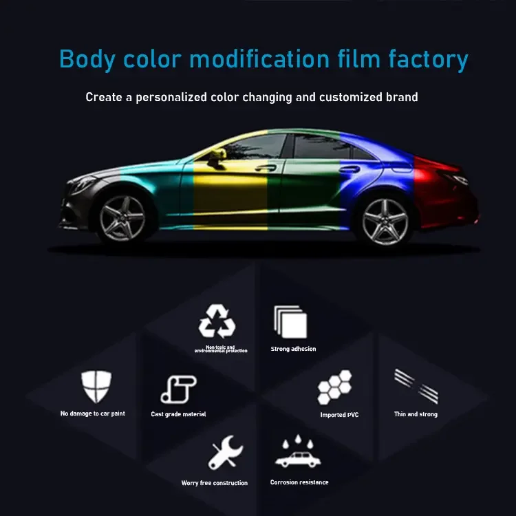 High quality wholesale 1.52*18m auto color gloss body protection sticker Vinyl super bright pink paint protective film