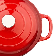 Nonstick Bread Baking Use Slap-up Cast Iron Cooking Casserole Multi Enameled Dutch Oven 5.5qt