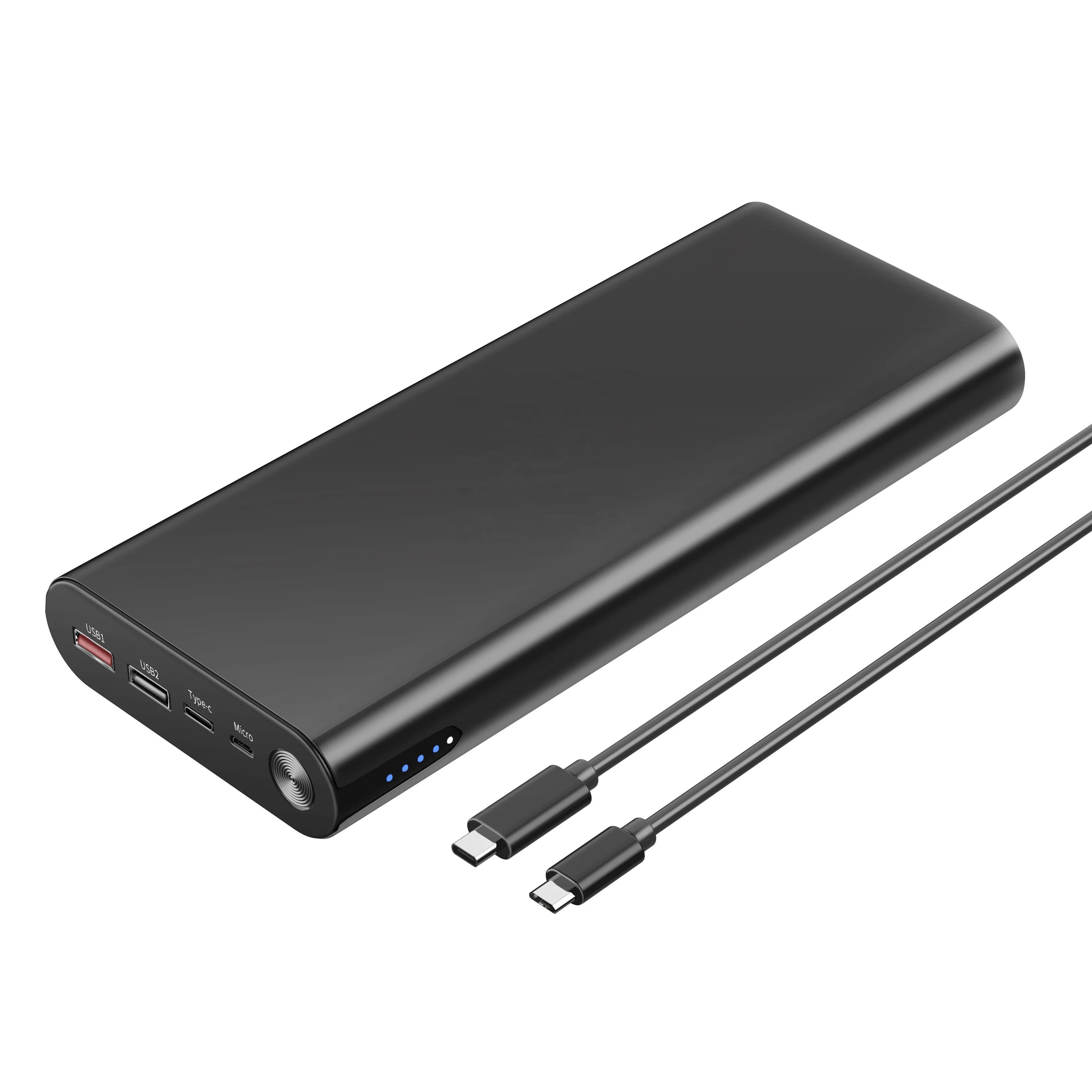 Wholesale High Quality USB Type-C 100W PD Power Bank Model For IPhone Macbook Pd Fast Charger Power Bank 27000mah