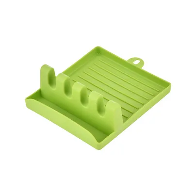 
Kitchen Heat Resistant Silicone Spoon Rest 