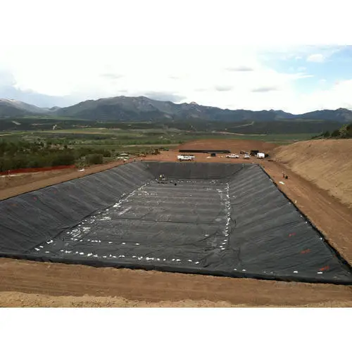 1.5MM  HDPE Geomembrane For Sanitary Landfill Project In Philippines