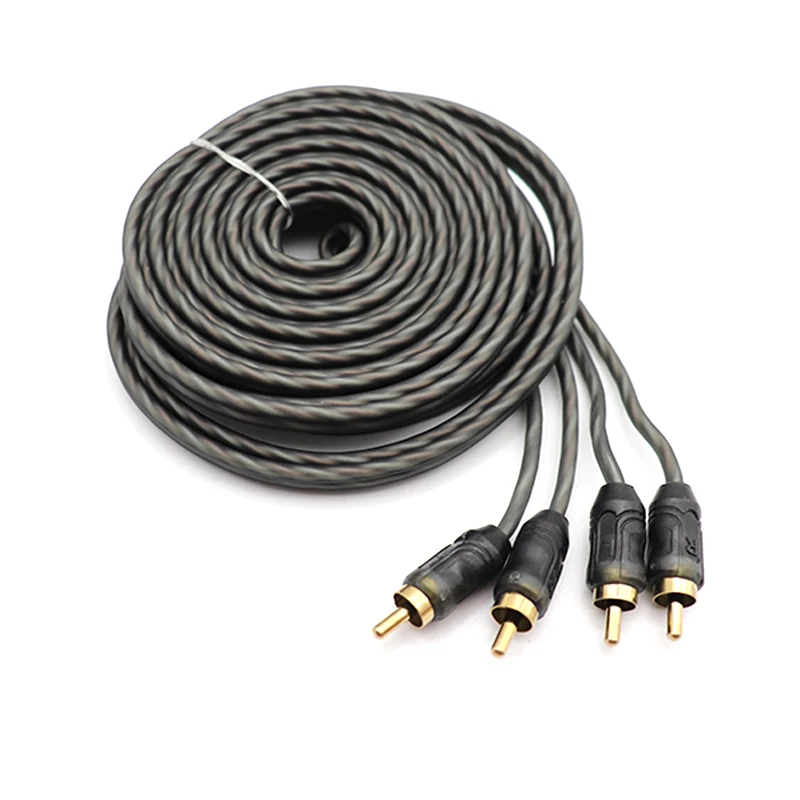 Wholesalers Audio Subwoofer Power Cable Hot 4ga Car Amplifier Wiring Kits