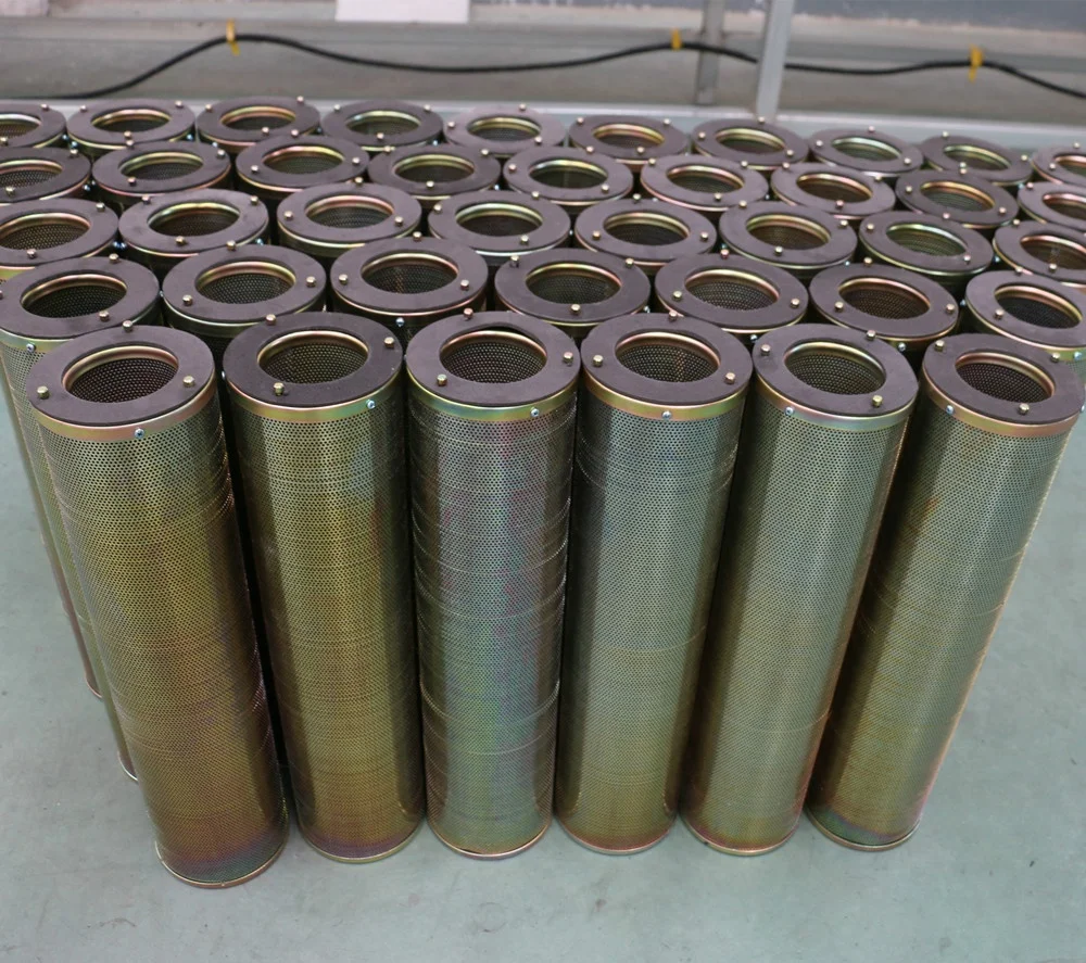 
145mm diameter cylinder/ canister activated carbon filter for Hvac industrial gas filtration 