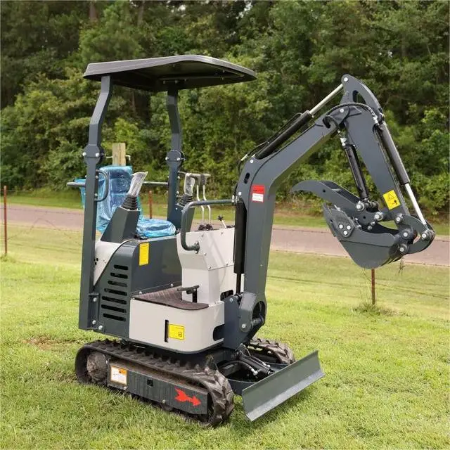 Бесплатная доставка мини-экскаватор EPA Mini pelle Kubota миниатюрный экскаватор 1 тонный гусеничный цены