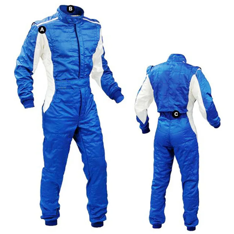 Customize Karting Racing Suits F1 Motocross Racing Car Club Of Double Layers Waterproof Combo Motocross Clothes Men Woman