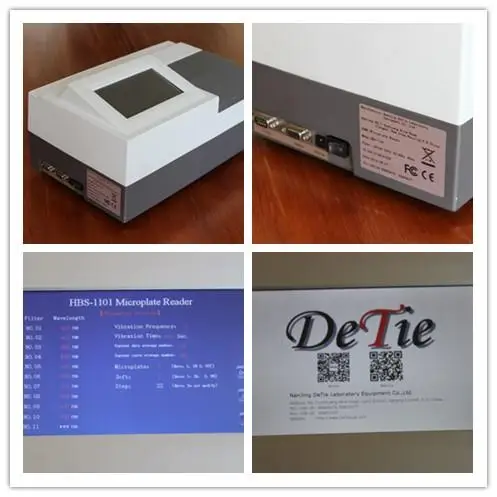 China 2021 best  quality   Elisa  microplate Reader price    clinical Laboratory with  Elisa  microplate washer price