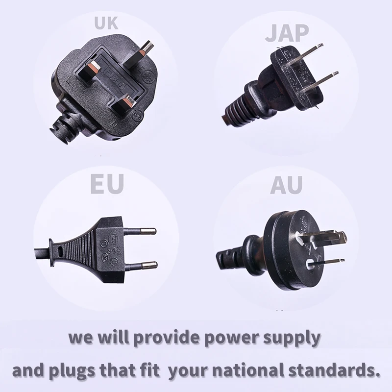 100-240V~1.2A 12V 4A 48w power supply power adapter 1A 2A 3A 5A 6A 7A 7.5amp 8A ac dc adapter 150W 180W 192W 200W 300W