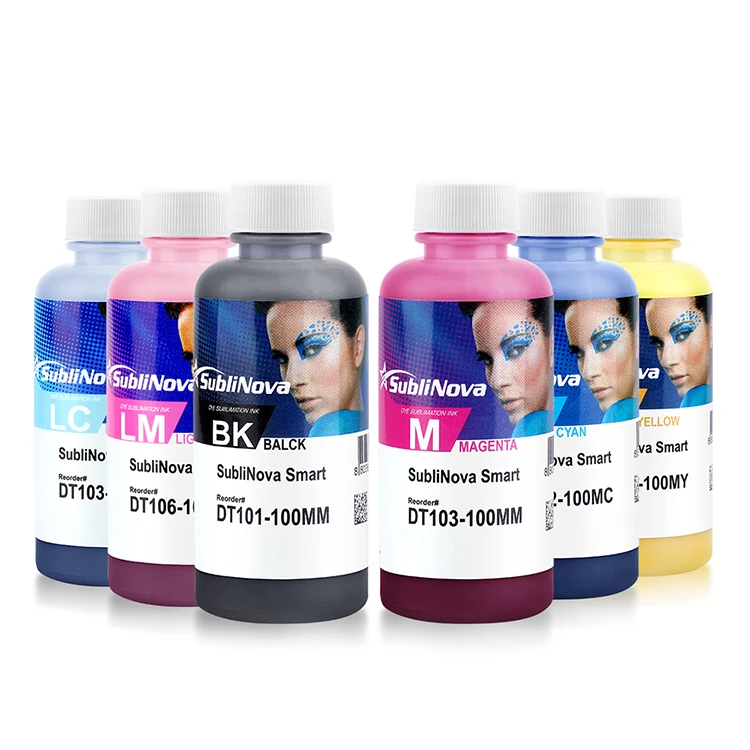 Mwei 6 Colors Ink Mate Vivid Korea Dye Sublimation Ink For Offset Printing For Epson DX4 DX5 DX6 DX7 DX8 Printer