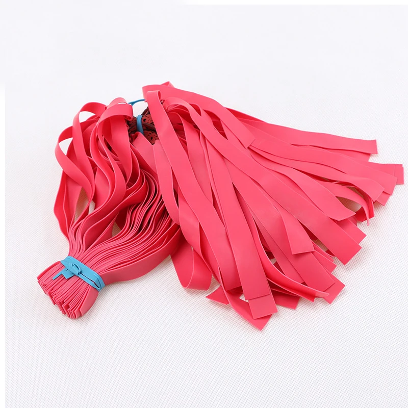 natural emulsion  rubber bands Hunting Slingshot different size