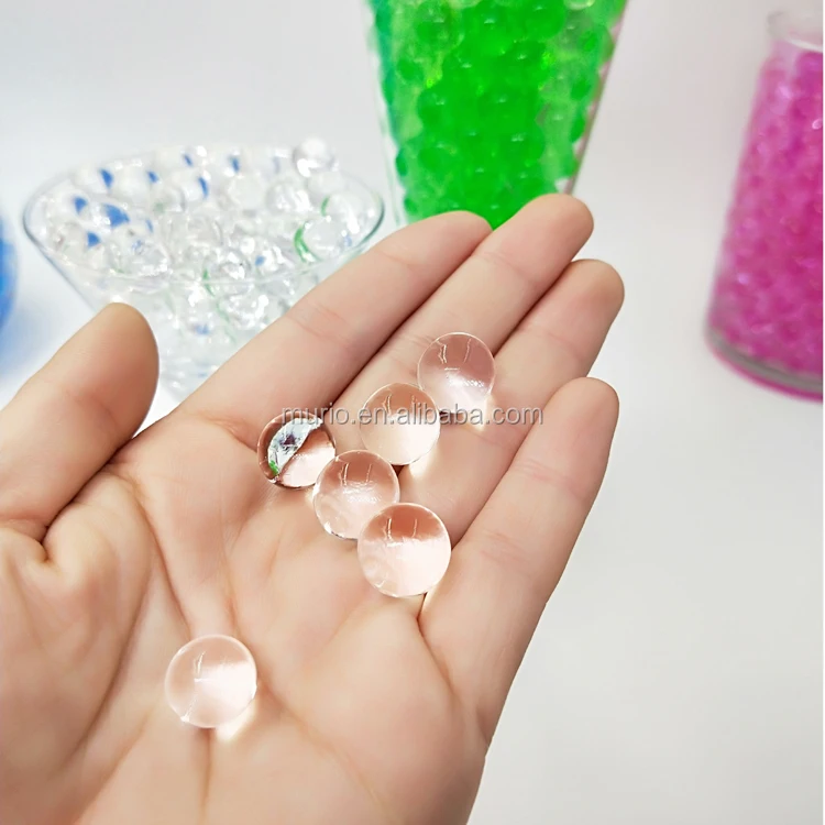 Хит продаж 2021 бусины из водного геля кристальная почва сенсорные расширенные Кристальные для детских игрушек бесплатный